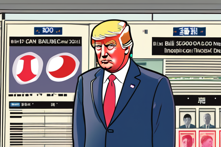 Japan Faces Bill for Trump Deal: $550 Billion Price Tag