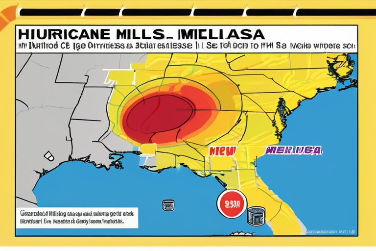 Hurricane Melissa Intensifies to Category 5, Brings Catastrophic Winds to Jamaica