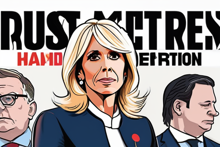 France Trial Opens for 10 Accused of Online Harassment of Brigitte Macron