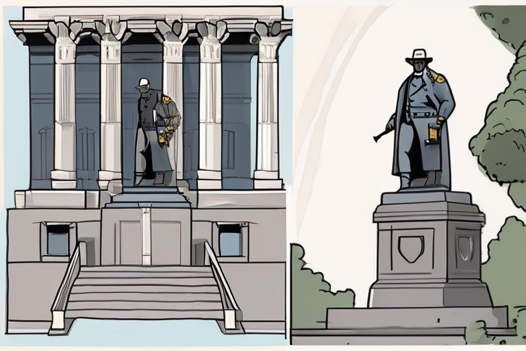 Confederate Statue Reinstalled in Washington, D.C., Reigniting Debate Over National Monuments