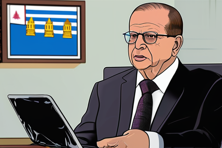 Lebanon's Aoun Demands Immediate Halt to Israeli Aggression