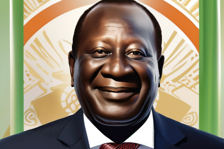 "Ouattara Sweeps to Historic Fourth Term in Ivory Coast"