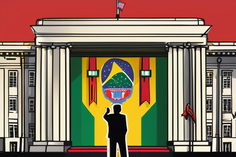 "Trump's Brazil Tariff Plan Suffers Rare Senate Rebuke"