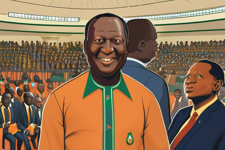 "Ivory Coast's Ouattara Sweeps to Historic Fourth Term"