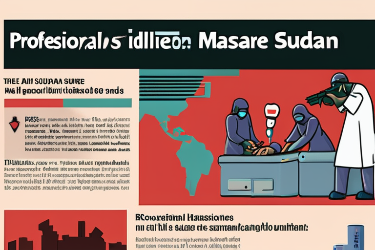 Hospital Massacre in Sudan: RSF Forces Kill at Least 460 Patients and Staff