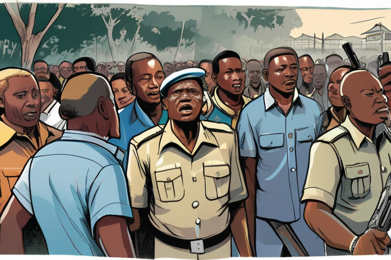 Violent Protests Erupt in Dar es Salaam as Tanzania's President Seeks Reelection