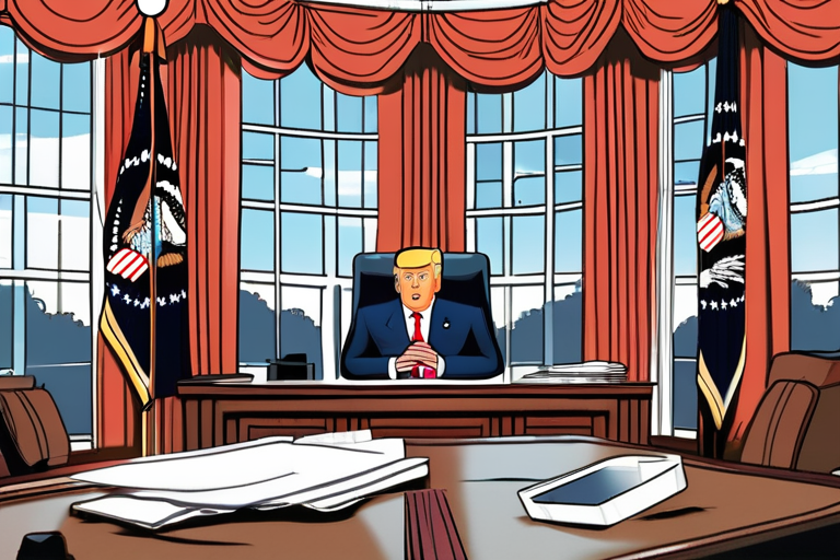 Trump's Economic Narrative Crumbles Amid Oval Office Reality Check