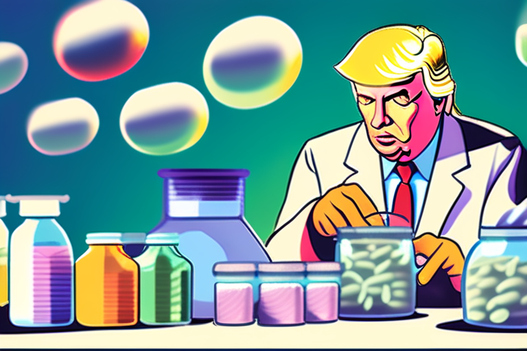 Trump plans a hefty tax on imported drugs, risking higher prices and shortages