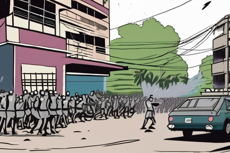 Violent Protests Erupt in Dar es Salaam as President Hassan Seeks Re-election