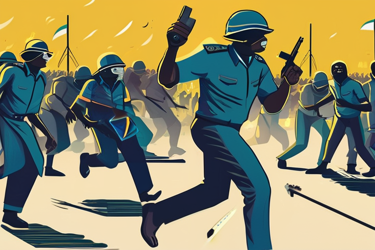 Violent Protests Erupt in Tanzania as President Hassan Nears Election Victory