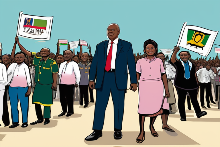 "Tanzania on Brink as President's Election Victory Sparks Chaos"