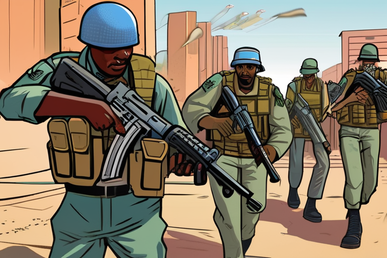 "Paramilitary Forces Unleash Bloodshed in Seized Sudanese City"