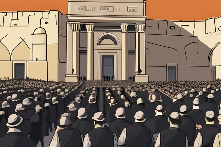 Ultra-Orthodox Israelis Unite Against Military Draft in Historic Jerusalem Protest