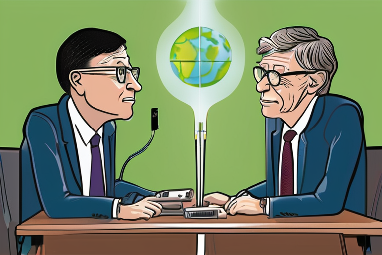 Bill Gates Outlines Vision for Climate Tech Revolution