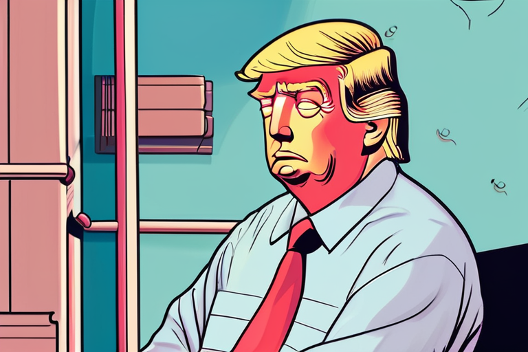 Man Freed After Month-Long Detention for Sharing Trump Meme