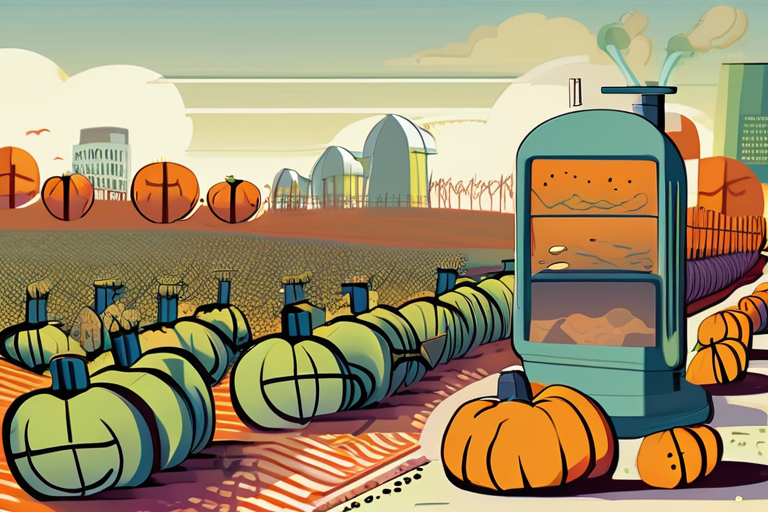 Pumpkins Absorb Toxic Pollutants from Soil, Study Reveals