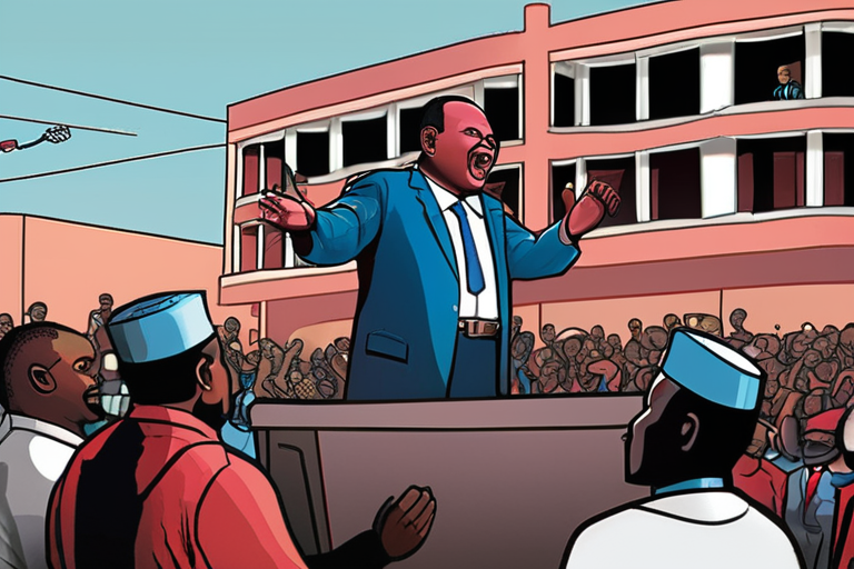 "Tanzanian President's Landslide Win Sparks Violent Protests"