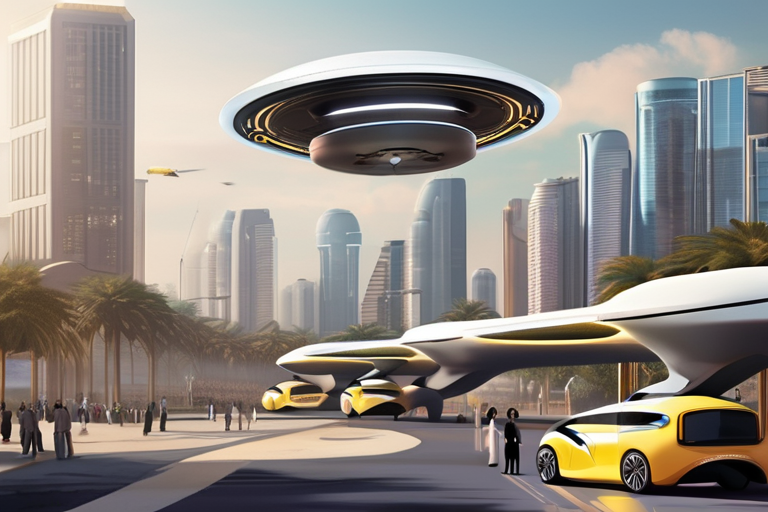 Flying Taxis Take Flight: UAE Pioneers Self-Driving Revolution in 2026
