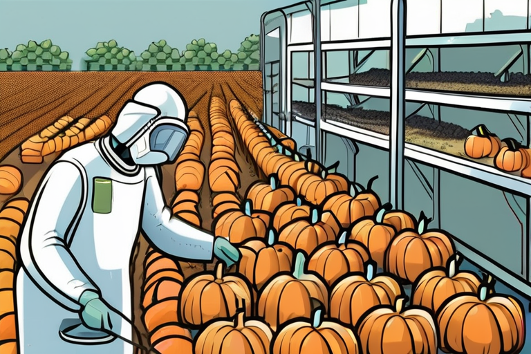 Pumpkins Absorb Toxic Pollutants from Soil, Raising Food Safety Concerns