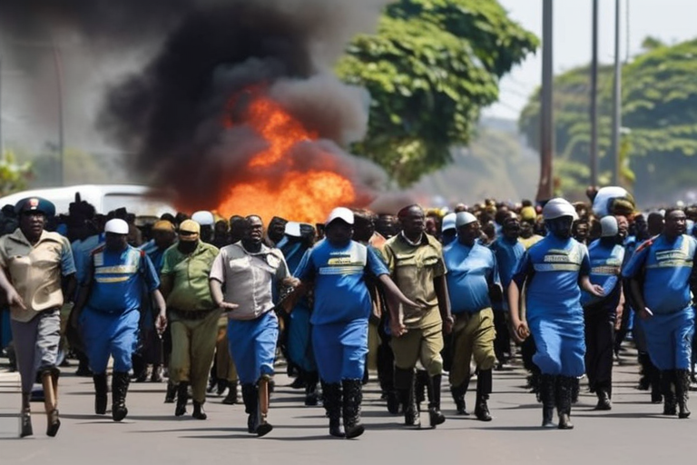 Tanzania Unrest Continues: Protesters Defy Army Chief for Third Day