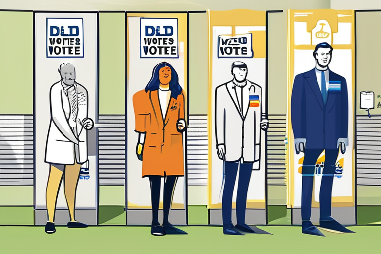 D66 Takes Narrow Lead in Dutch Election, 15,000 Votes Ahead of Freedom Party