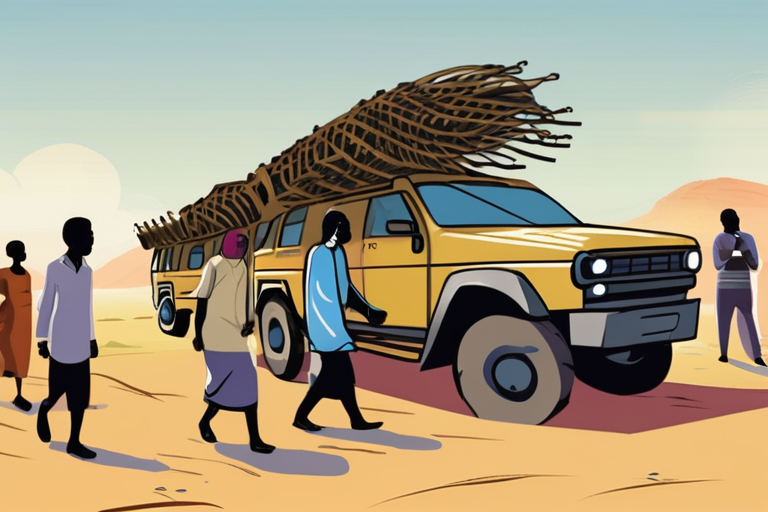 Sudanese Civilians Flee el-Fasher Amid Escalating Conflict