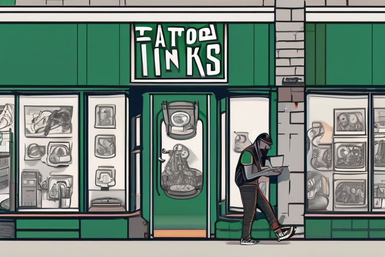 Tattoo Artist Tattd Inks TechCrunch Writers at Disrupt 2025