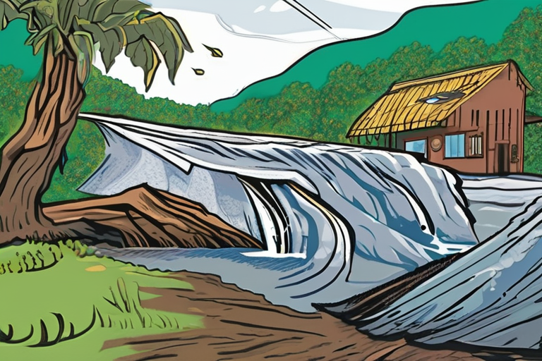 "Hurricane Melissa Unleashes Destruction on Black River, Jamaica"