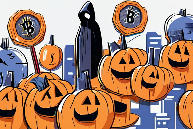 Bitcoin's 'Uptober' Fizzles: Prices Plummet 4% as Halloween Closes