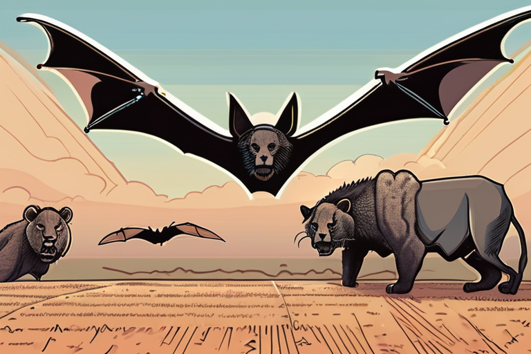 Bats Outdo Lions in Hunting Efficiency, Study Reveals