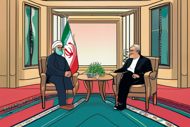 Iran's President Tackles Youth Concerns After Israel Conflict