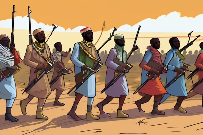 "60,000 Flee as RSF Militia Seizes El-Fasher in Sudan"