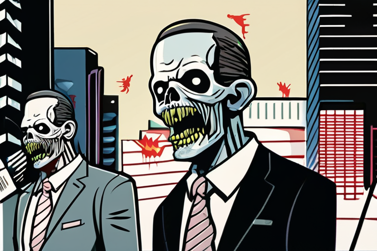 US Zombie Companies Reach Record High, Threatening Financial Stability