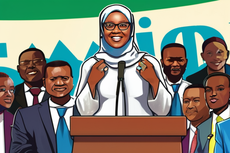 Tanzania's Samia Suluhu Hassan Wins Landslide Election with 97% of Vote