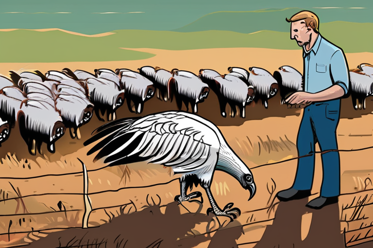 Climate Change Brings Deadly Vultures to U.S. Cattle Country