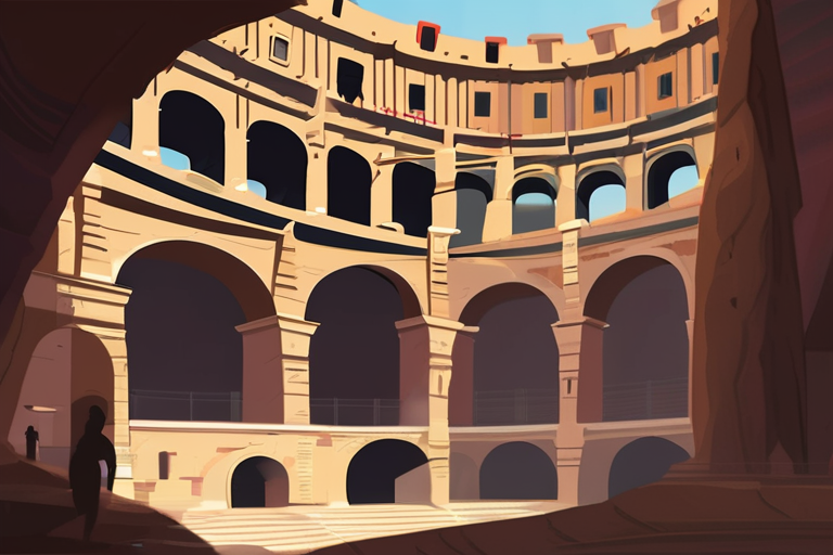 Unveiling the Colosseum's Hidden Underworld: A 100-Foot Passage to Ancient Power