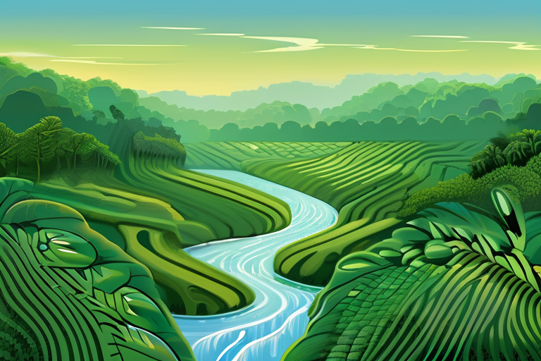 Amazon Rainforest's Water Breathes Life into Distant Crops