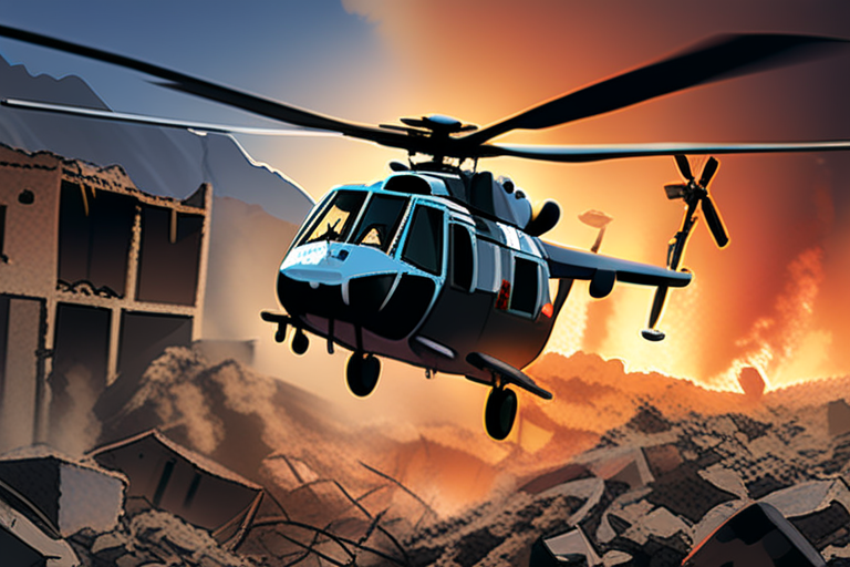 Afghanistan: Helicopters search for survivors as earthquake kills more than 800 people