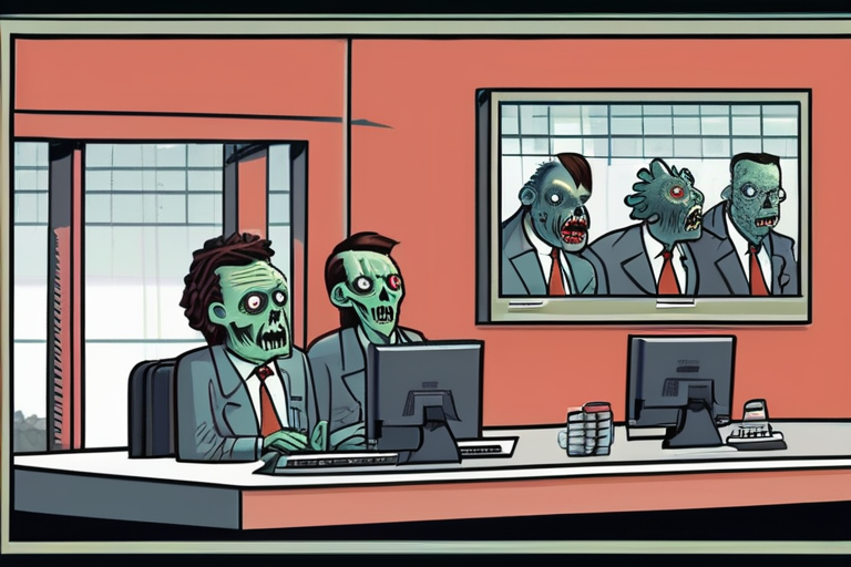 Corporate Zombies Rise: 90 US Companies Struggle to Pay Interest Expenses