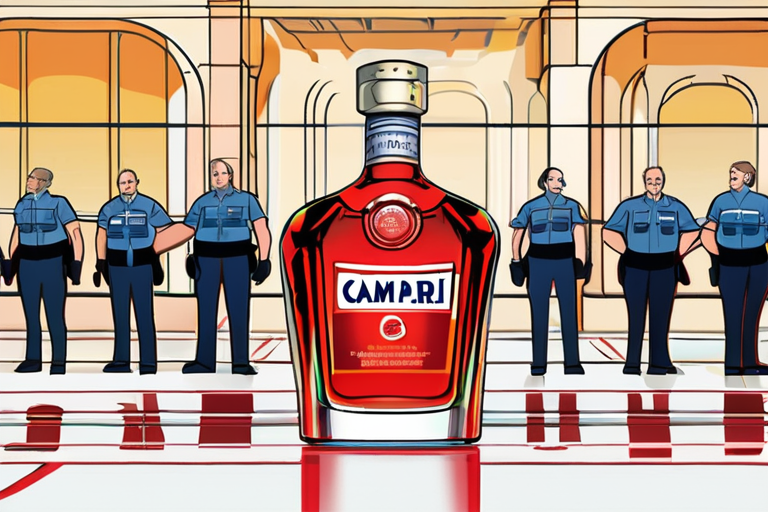 "Police Seize €1.3 Billion in Campari Shares Over Tax Evasion Allegations"