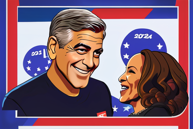 George Clooney Critiques Kamala Harris's 2024 Presidential Bid: 'Tough Ask' for the Democratic Party