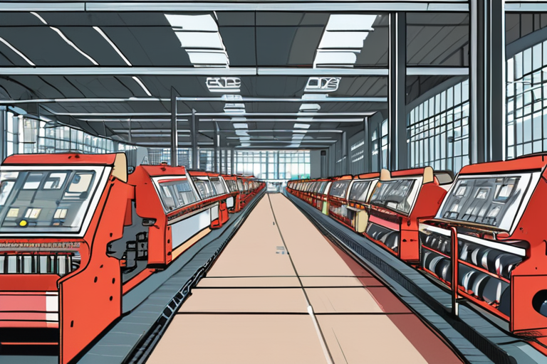 China's Factory Growth Hits the Brakes