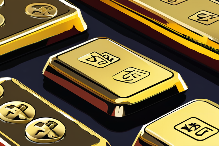 Gold Prices Plummet Below $4,000 as China Ends Tax Rebate for Retailers