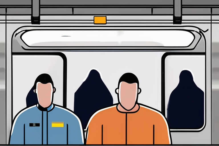 "Terrorism Ruled Out, 2 Men Arrested in UK Train Stabbing"