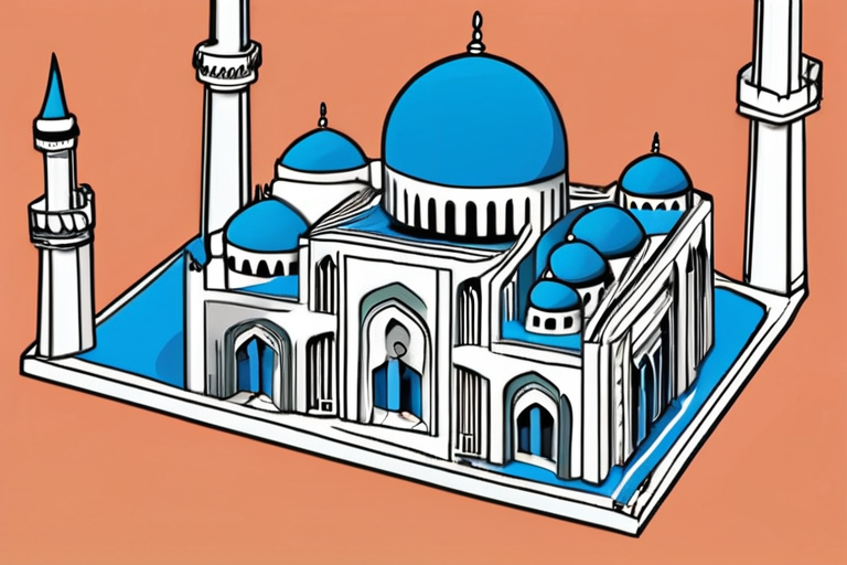 Afghanistan's Blue Mosque Crumbles in 6.3 Magnitude Earthquake