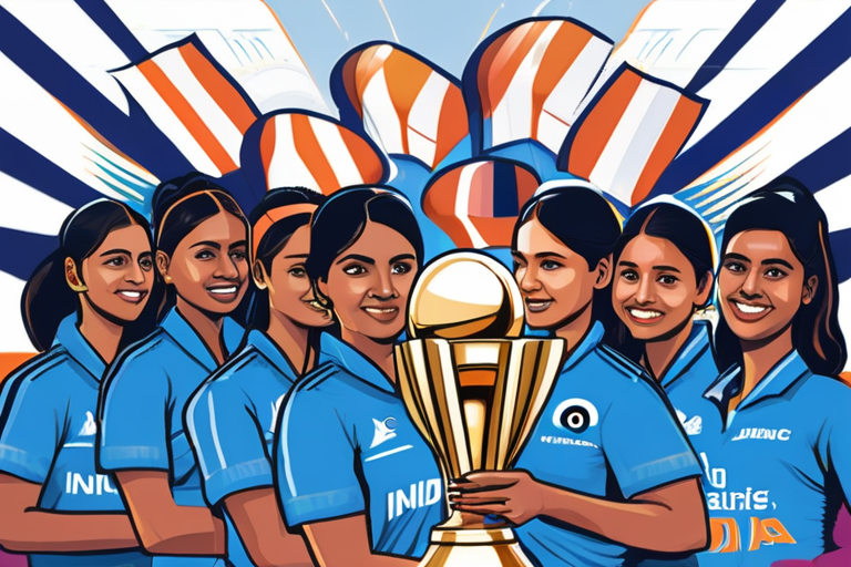 India's Women's Cricket Team Soars to Historic World Cup Victory