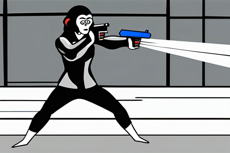 Woman Fires Fatal Shot at Escaped Research Monkey in Self-Defense