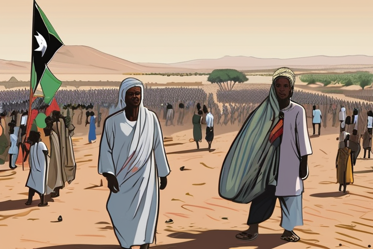 Sudan Conflict Escalates: 70,000 Displaced as RSF Advances East