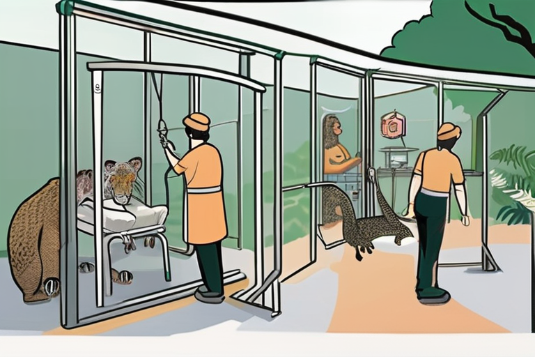 Wildlife Rescue Expert Uses Singapore Zoo as Unconventional Clinic