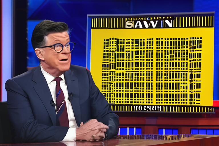 Stephen Colbert Slams Trump's 'The Late Show' Conspiracy Theories